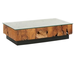 Table basse Teck Massif ATATABAN