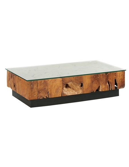 Table basse Teck Massif ATATABAN