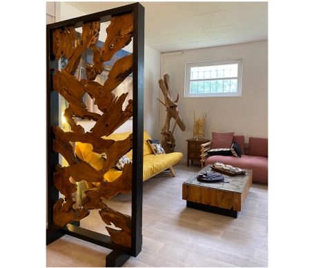Racine décorative Teck