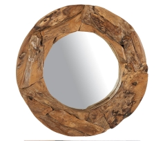 Miroir Racine teck 60