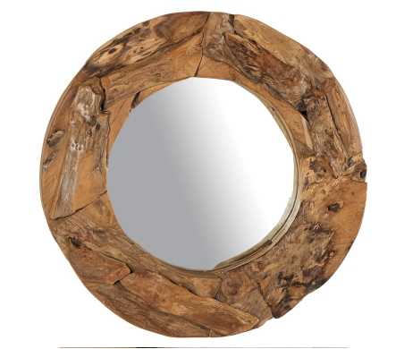 Miroir Racine teck 60