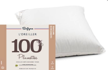 Oreiller 100% Plumette