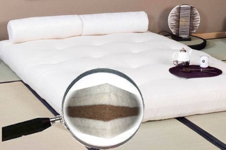 Futon Coeur de Coco
